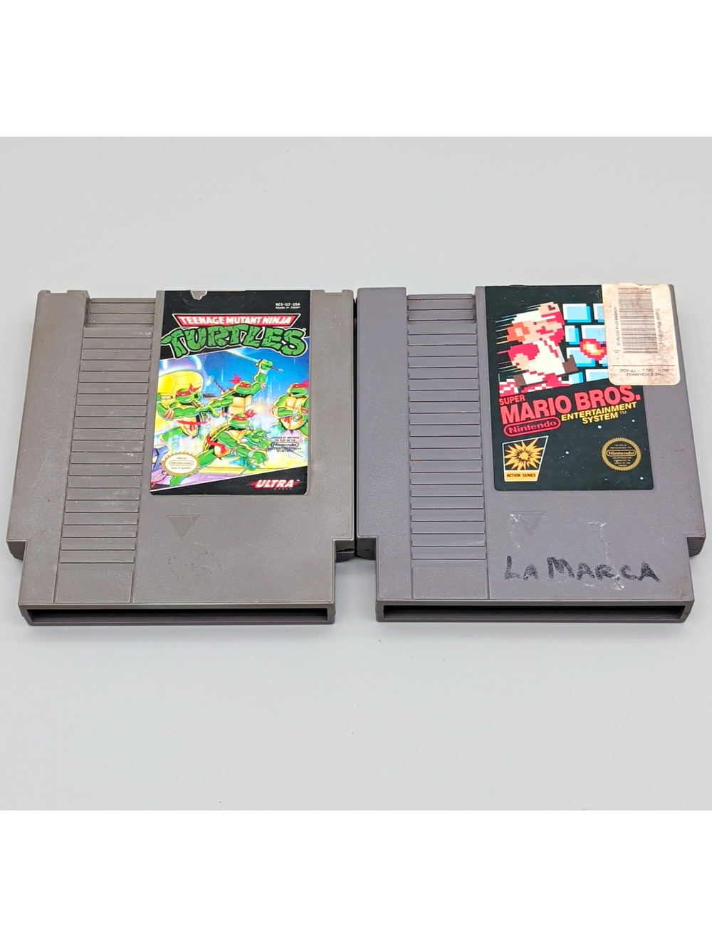 Nintendo Super Mario Bros. NES Game Cartridge - Teenage Mutant Ninja Turtles